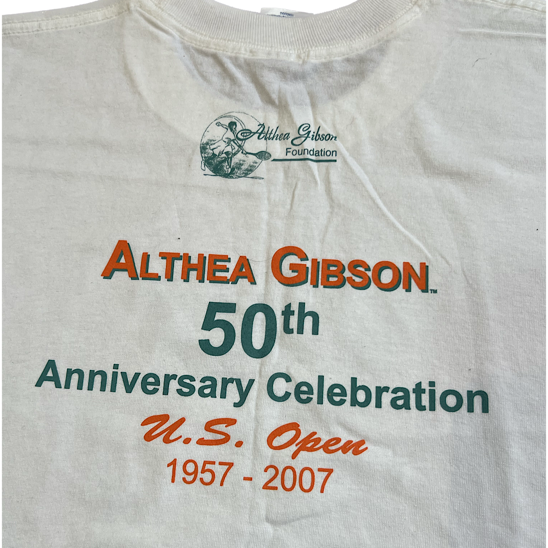 Vintage US Open Althea Gibson Tee