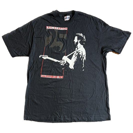 1988 Eric Clapton 25th Anniversary Tour Tee