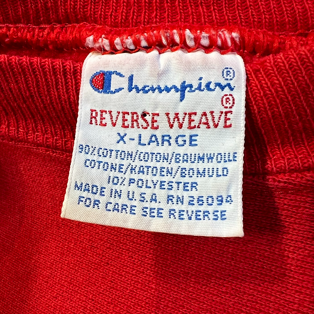 Vintage 80s Champion Reverse Weave Brown Sweatshirt