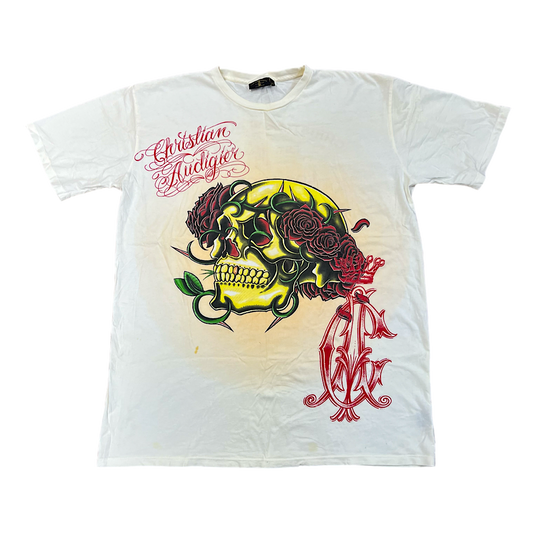 Y2K Christian Audigier Tee