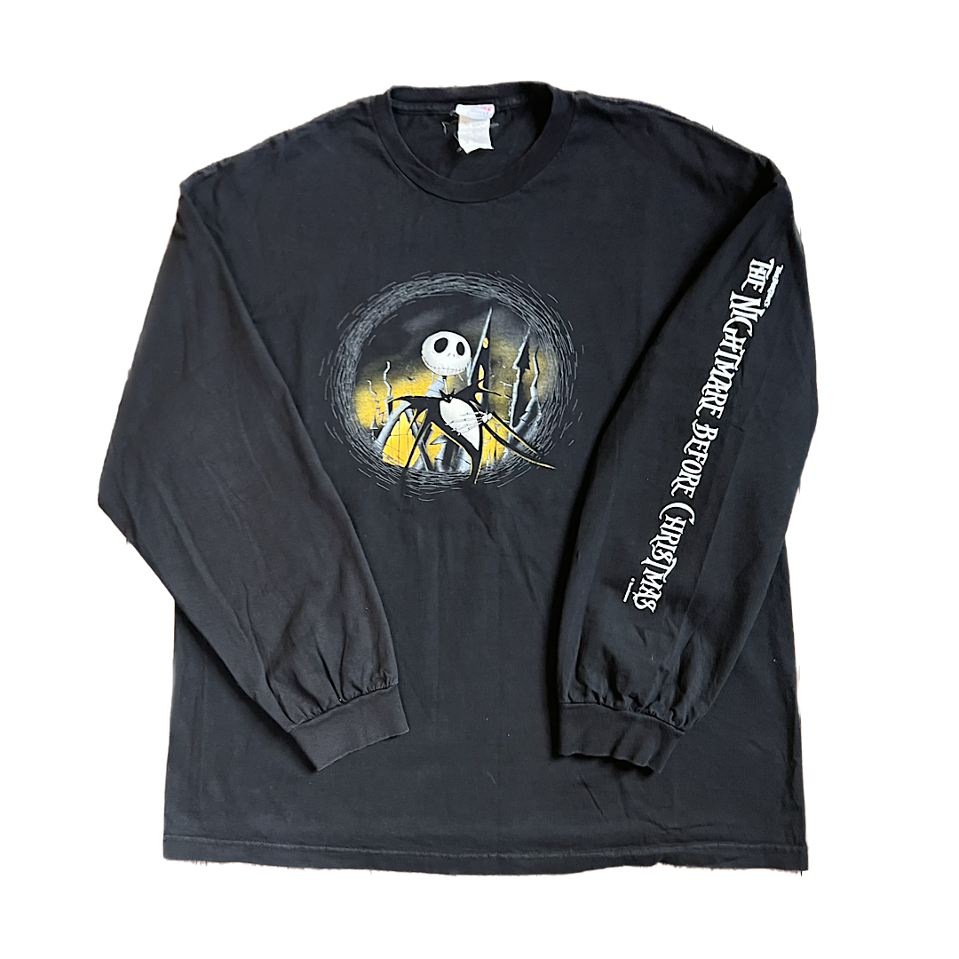 Vintage Disney Nightmare Before Christmas Long Sleeve