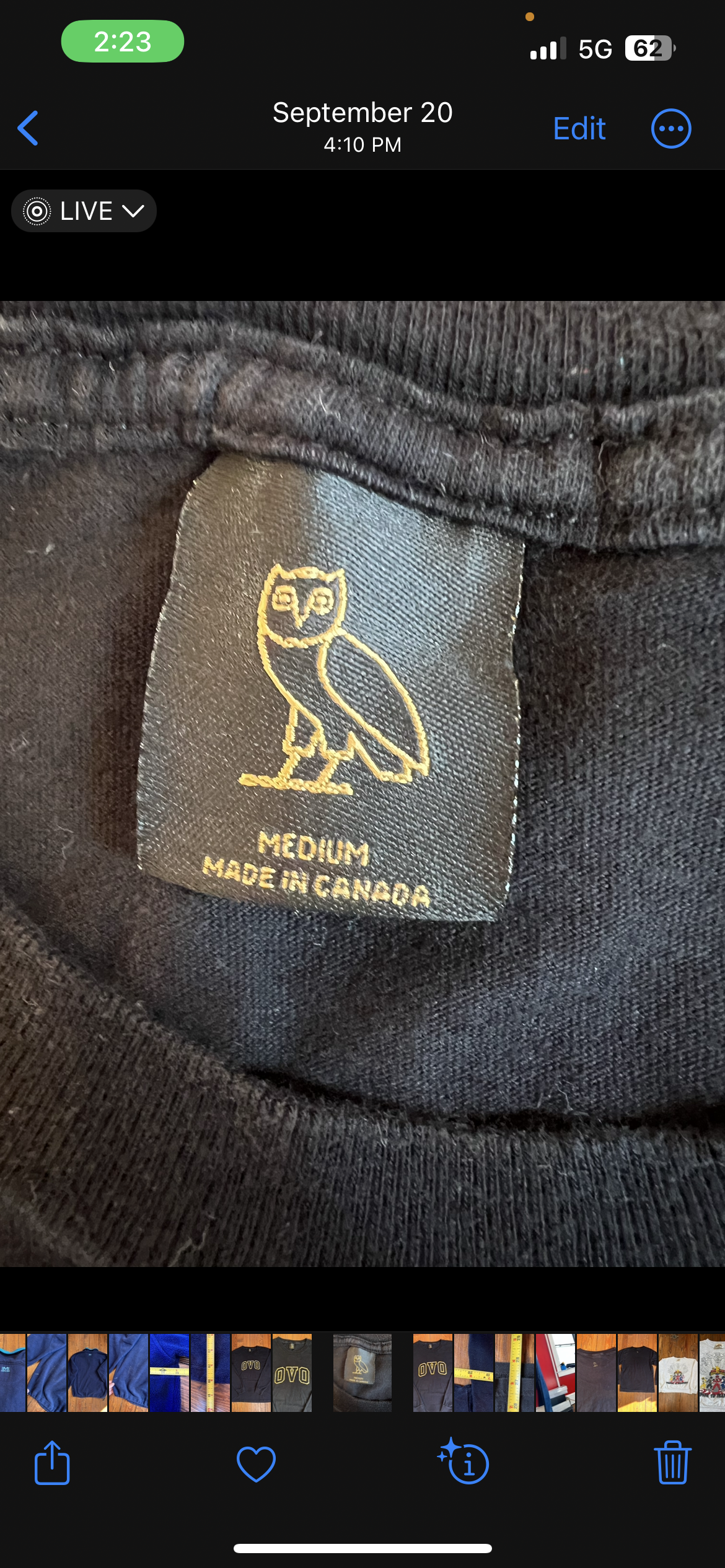 OVO Long Sleeve Shirt