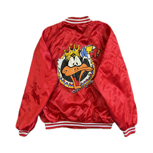 Vintage Daffy Duck Holy Tabernacle Satin Jacket