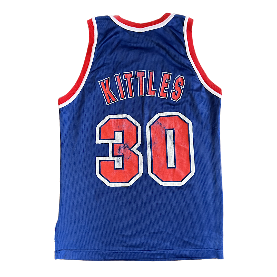 Vintage New Jersey Nets Kerry Kittles Champion Jersey