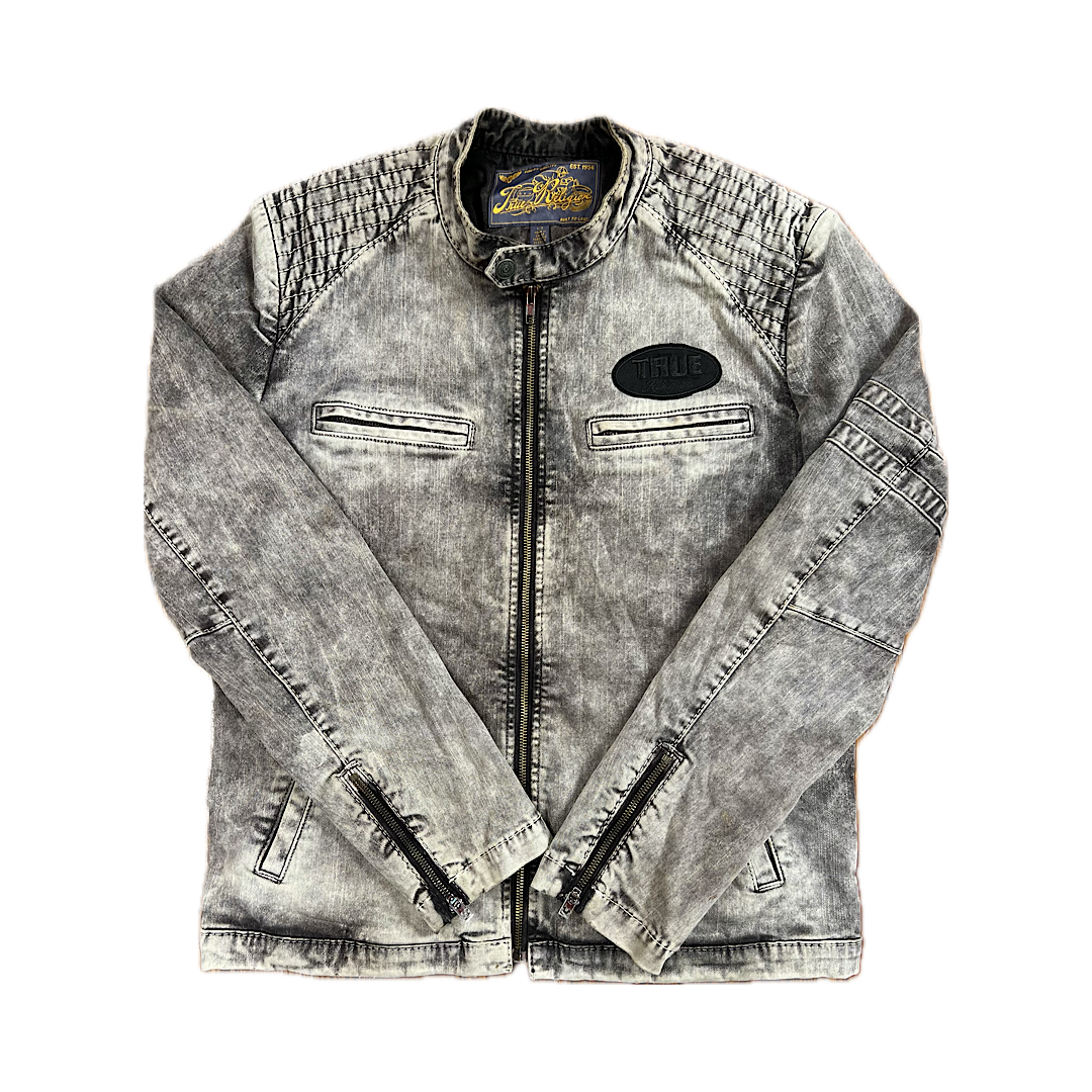 True Religion Moto Denim Jacket