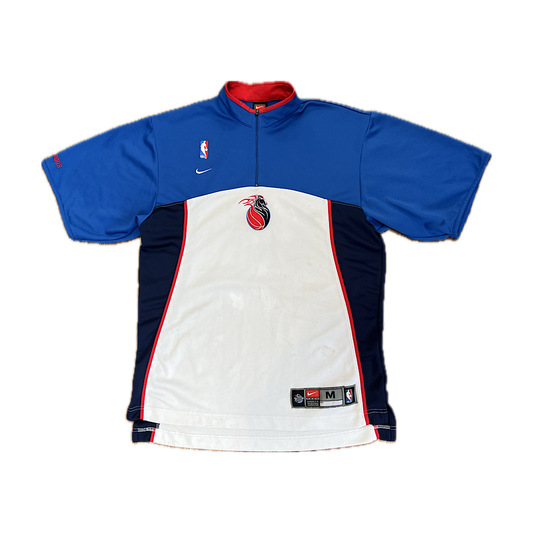 Vintage Nike Detroit Pistons Warm Up Shirt