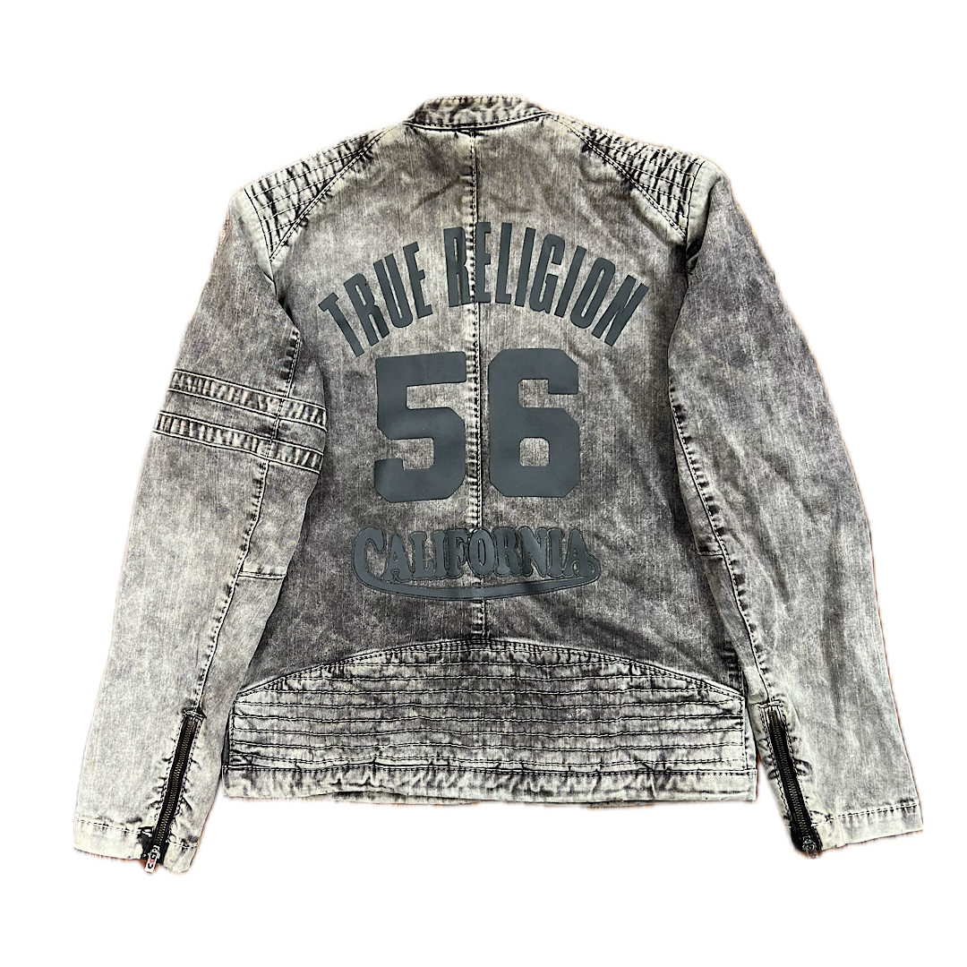 True Religion Moto Denim Jacket