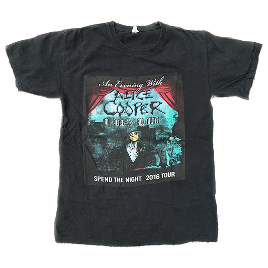 Alice Cooper Spend The Night Tour Tee