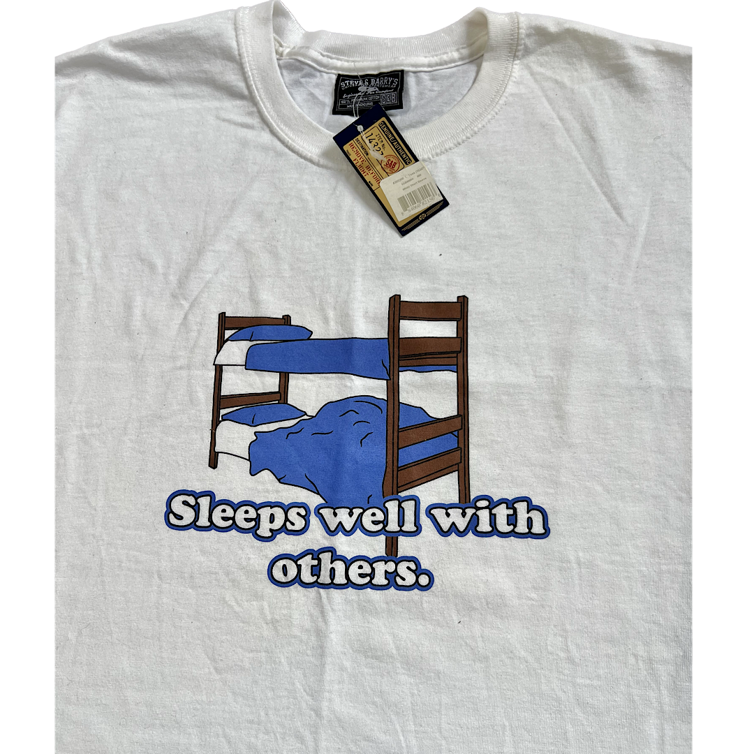 Vintage Sleeps Well With Others Tee