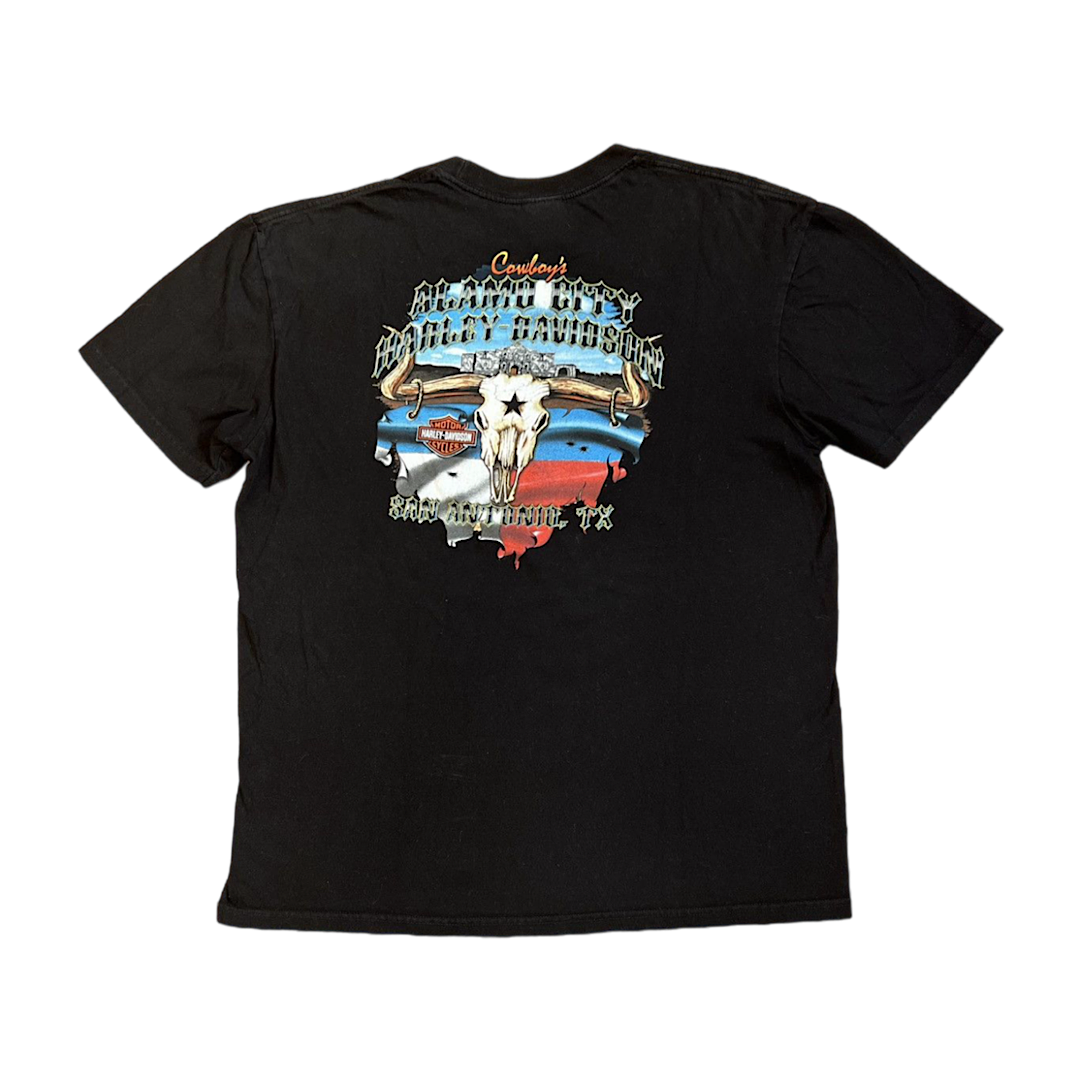 Vintage Harley Davidson Alamo Tee