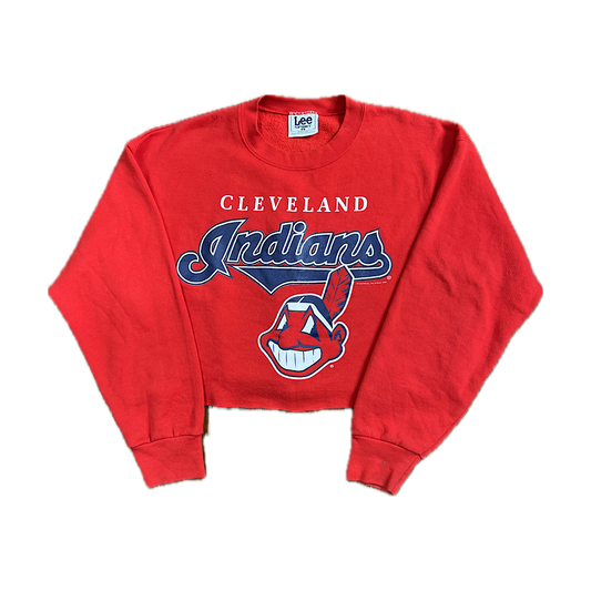 1999 Cleveland Indians Cropped Sweatshirt