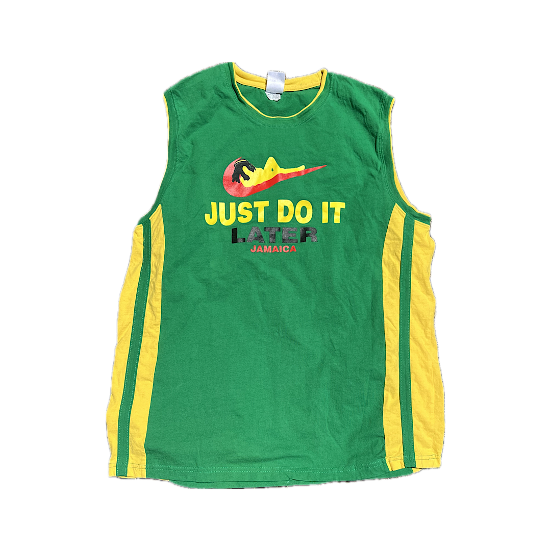 Vintage Jamaica Nike Just Do It Later Tank