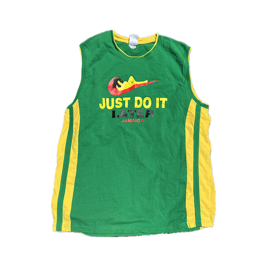 Vintage Jamaica Nike Just Do It Later Tank