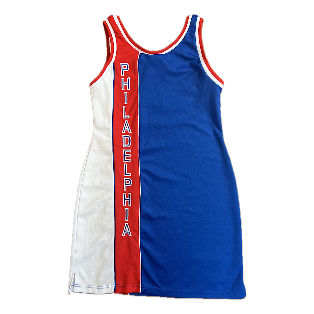 Vintage Women’s Philadelphia 76ers Jersey Dress