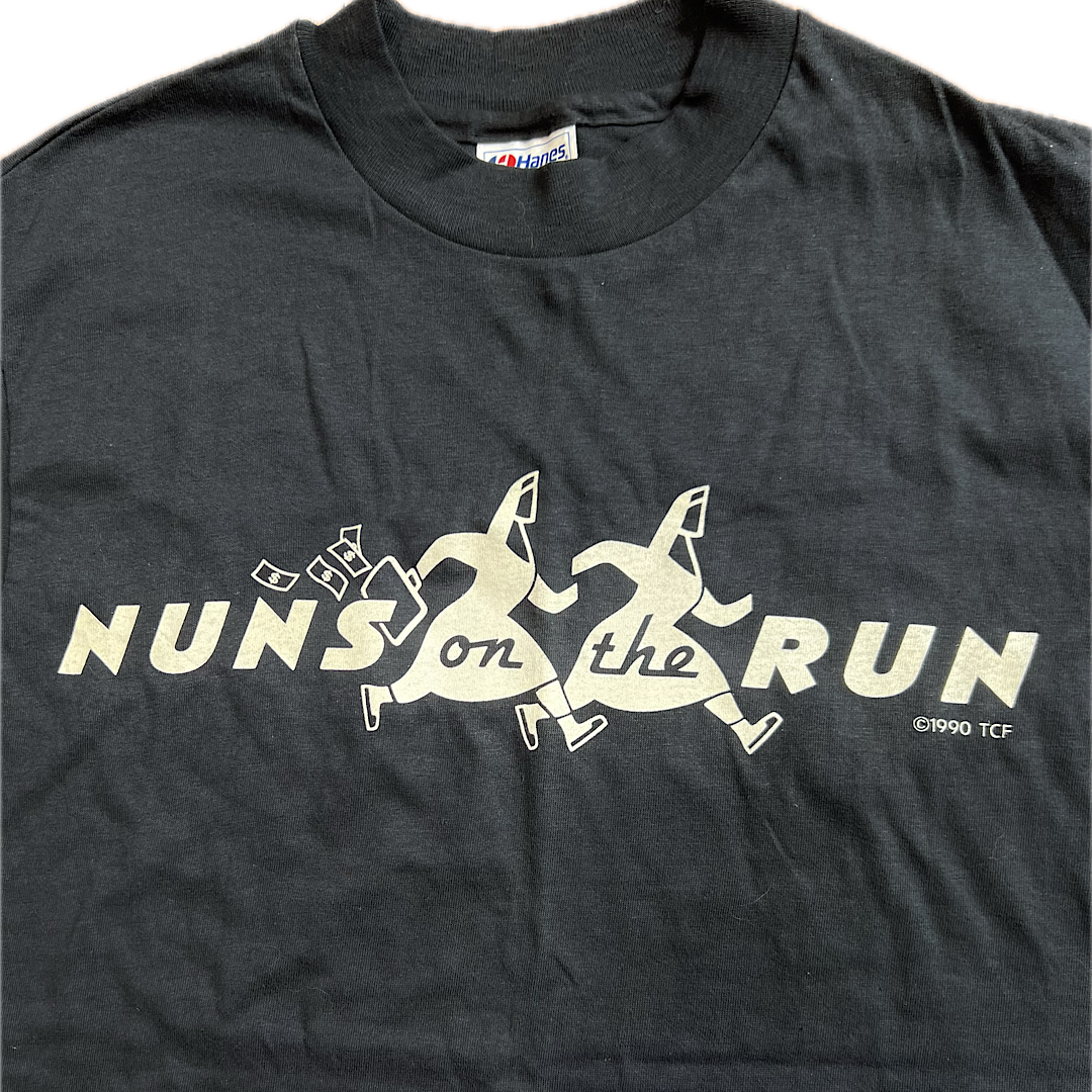 1990 Nuns On The Run Movie Tee