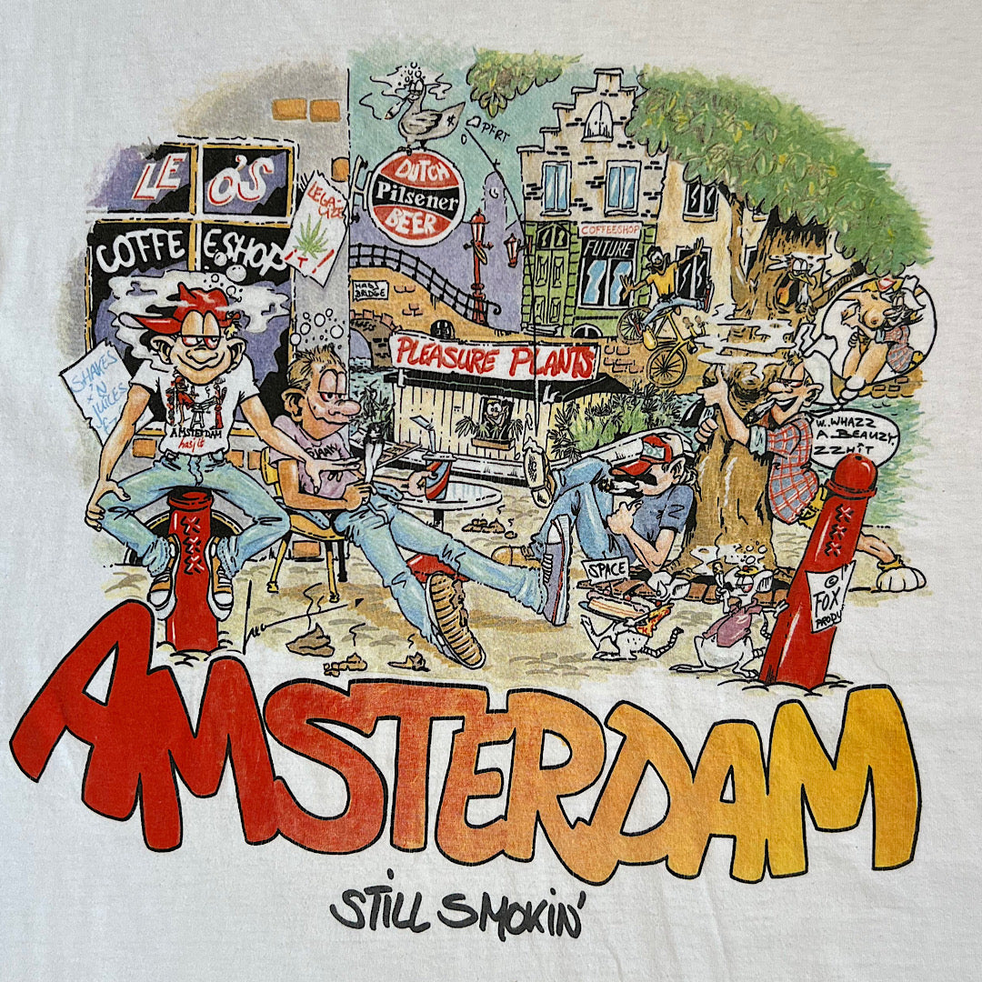 Vintage Amsterdam Still Smokin Tee