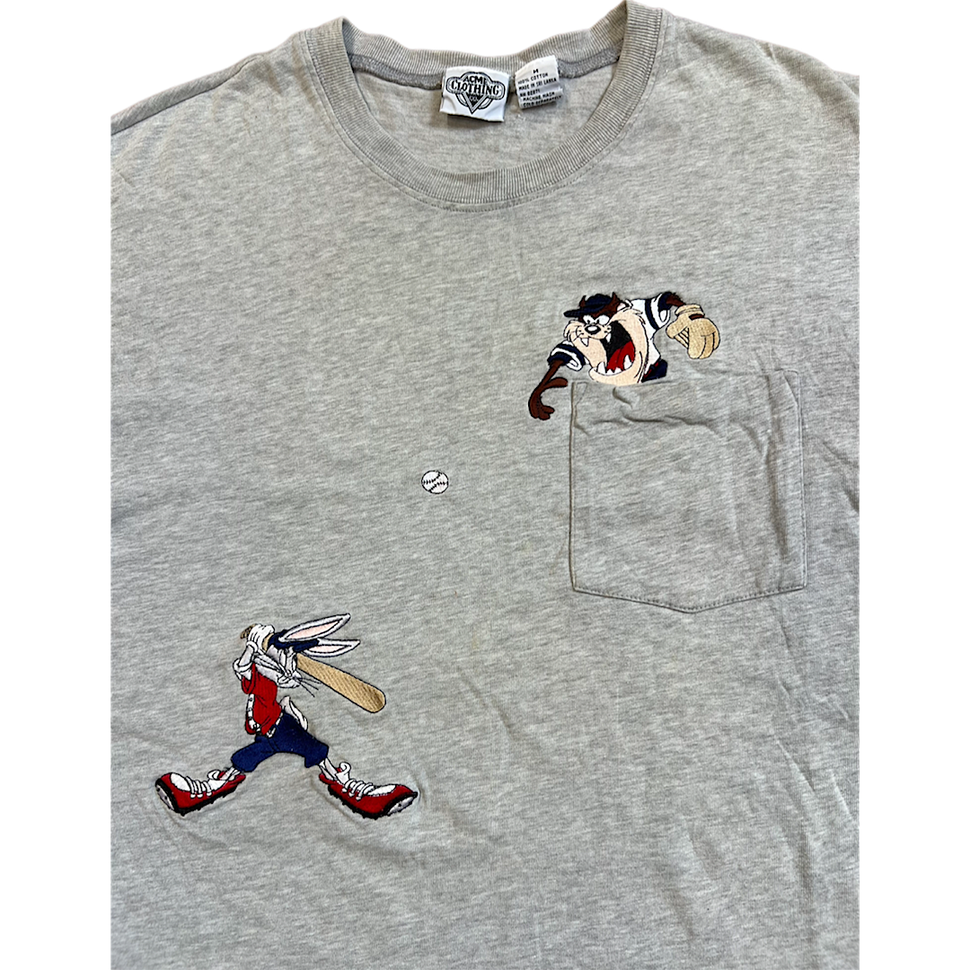 Vintage 90s Looney Tunes Baseball Tee