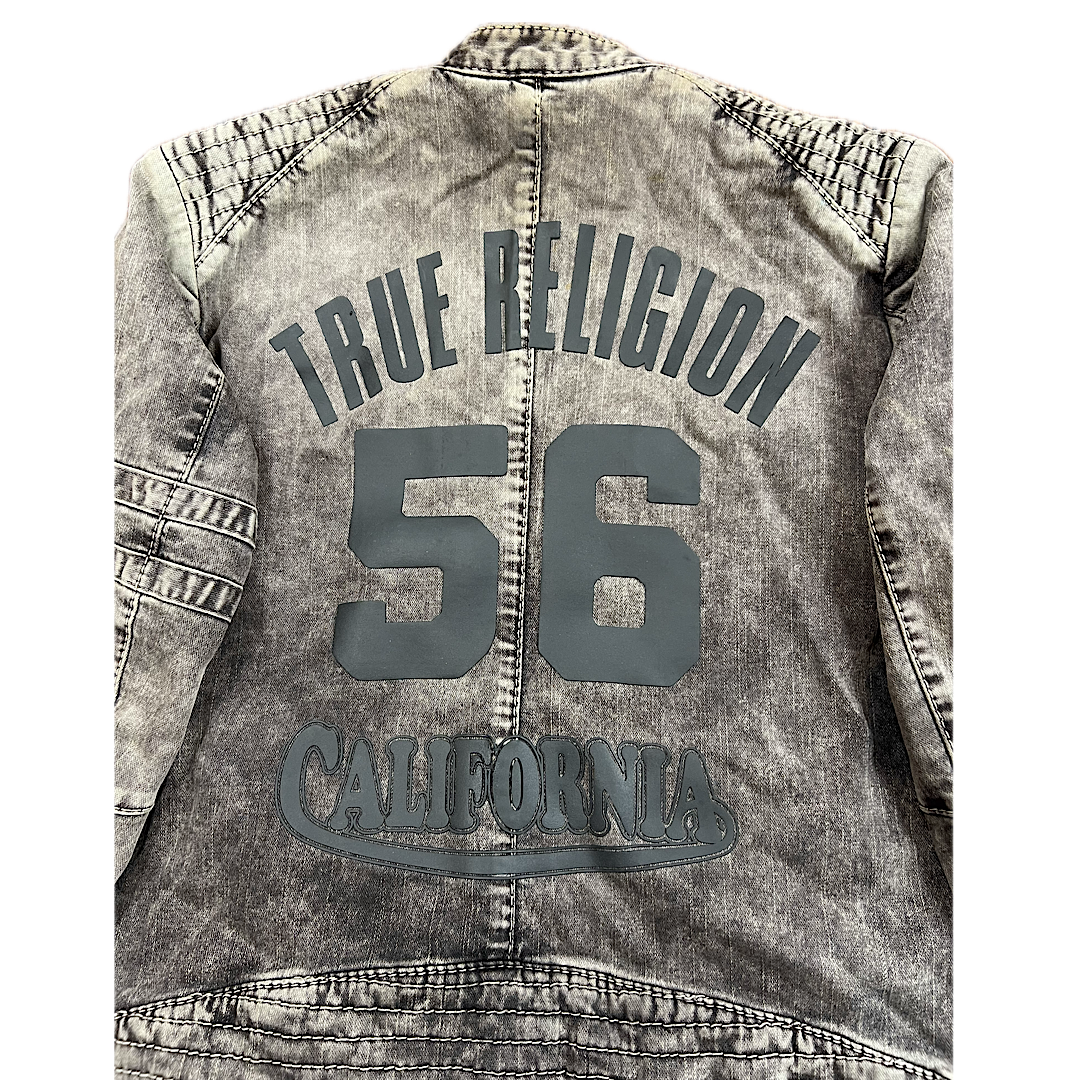 True Religion Moto Denim Jacket