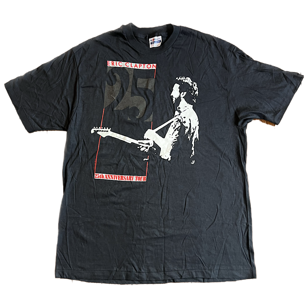 1988 Eric Clapton 25th Anniversary Tour Tee