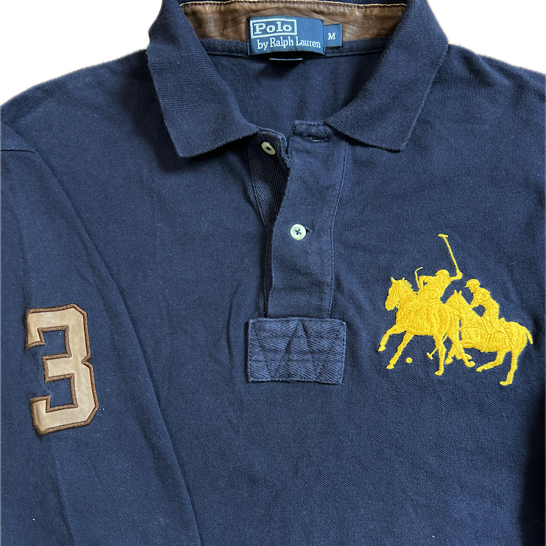 Vintage Polo Running Horses Rugby