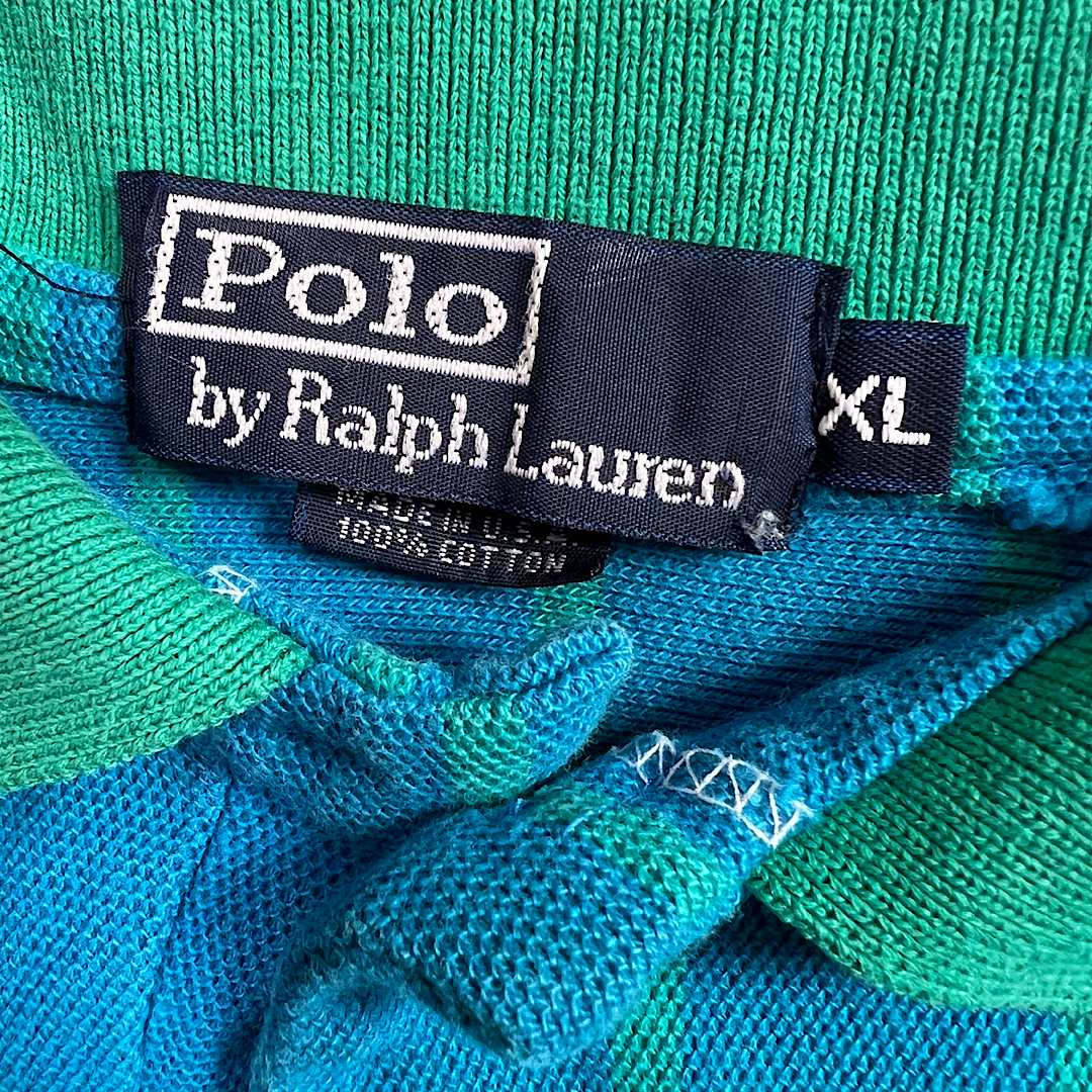 Vintage Polo Striped Shirt