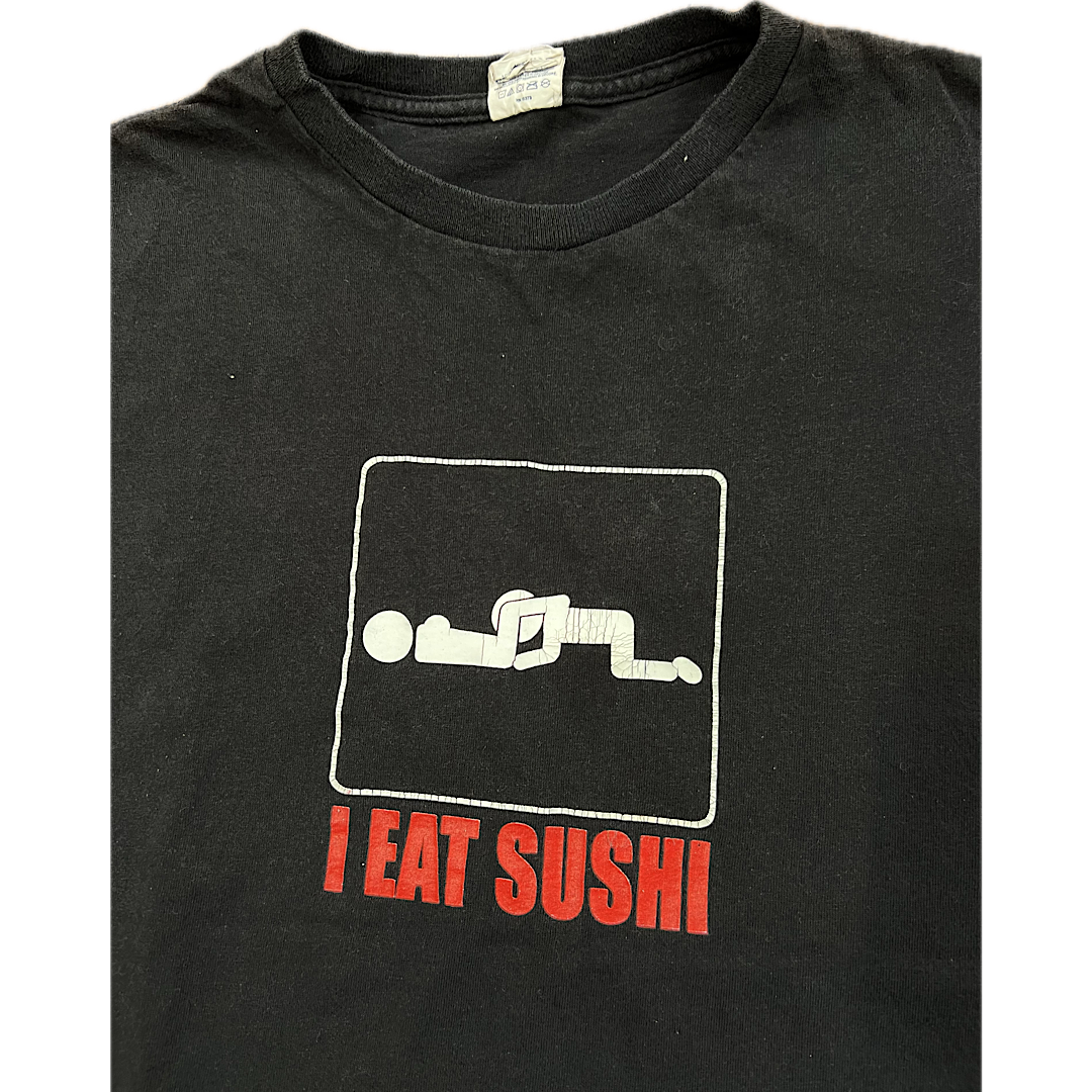 Vintage I Eat Sushi Tee