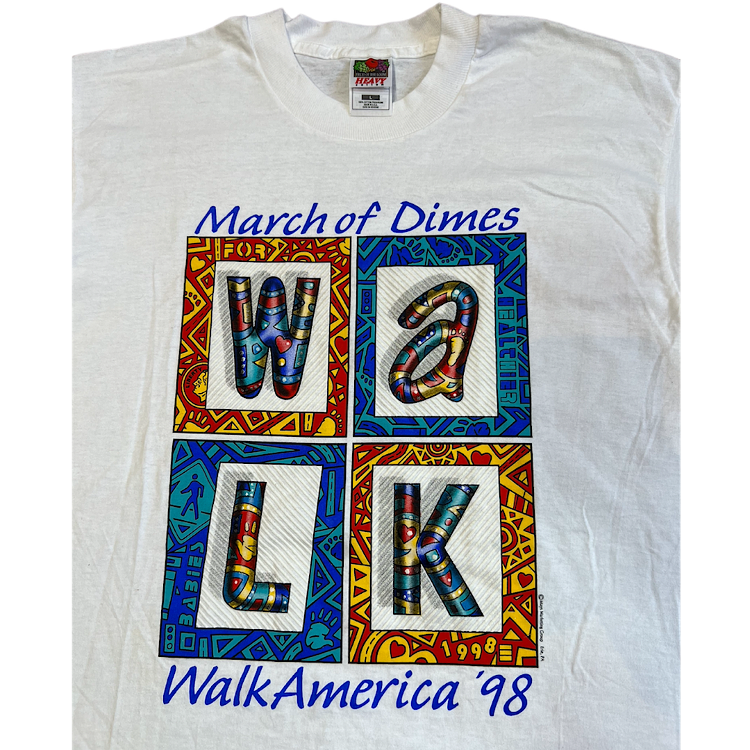 1998 March Of Dimes Tee