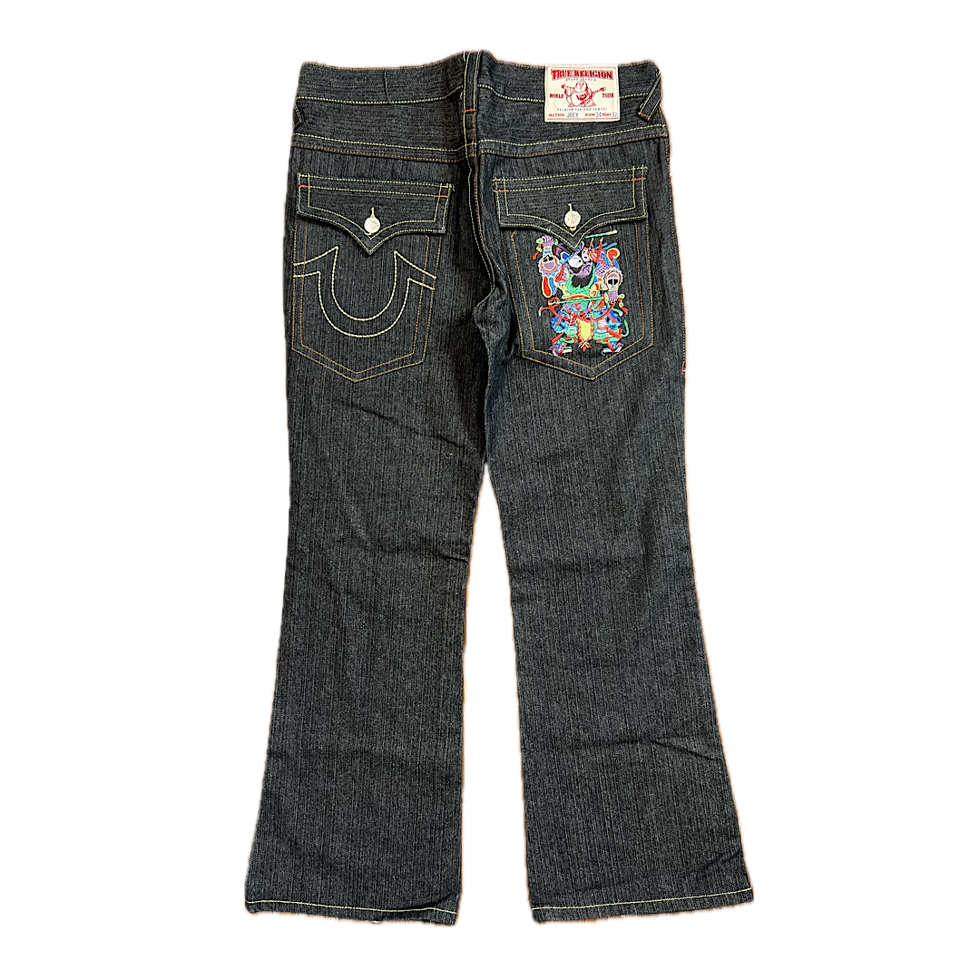 True Religion Embroidered Jeans